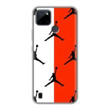 Чохли для Realme C12 - з картинкою JORDAN (AlphaPrint) – Лого Джордан