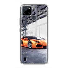 Чохли з Машинами на РеалМе Ц12 (VPrint) (Sport Car)