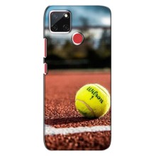 Чехлы с принтом Спортивная тематика для Realme C12 – Теннисный корт