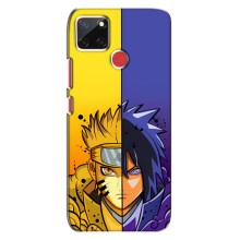 Купить Чехлы на телефон с принтом Anime для Реалми С12 (Naruto Vs Sasuke)