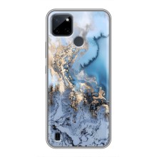 Мраморний чехол на Realme C12 (VPrint) (Ніжний мрамор)