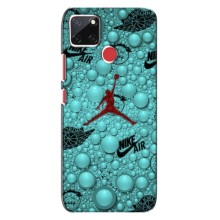 Силиконовый Чехол Nike Air Jordan на Реалми С12 – Джордан Найк