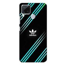 Чохли Адидас для Realme C15 (AlphaPrint) (Адідас з полосами)