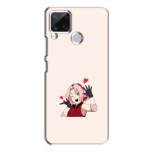 Чехлы Персонажи Аниме Наруто для Realme C15 (AlphaPrint)