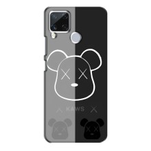 Чехлы для Realme C15 - Bearbrick Louis Vuitton (PREMIUMPrint) – БеарБрик глаза