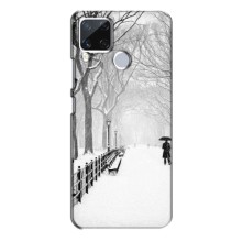 Чехлы на Новый Год Realme C15 – Снегом замело