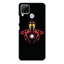 Чехлы с героями Марвел Realme C15 (VPrint)