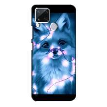 Чохли з картинкою Лисичка для Realme C15 (VPrint) (Яскрава лисичка)