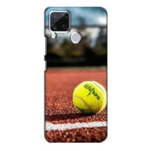 Чехлы с принтом Спортивная тематика для Realme C15 (Теннисный корт)