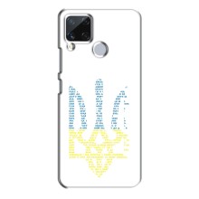 Чохли для Realme C15 Укр. Символіка (AlphaPrint) (Герб з букв)