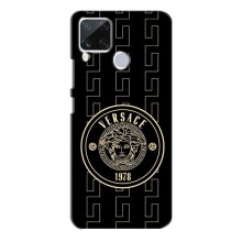 Чехлы VERSACE для Реалми С15 (PREMIUMPrint) – Лого Версаче