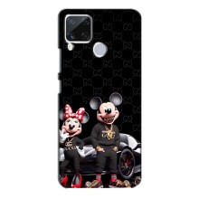 Чехол Disney Mouse Realme C15 (PREMIUMPrint) – Семья Маусов