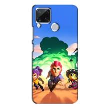 Чехол для Realme C15 Бравл Старс (VPrint)