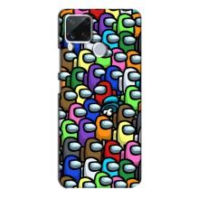 Чохли Амонг Ас для Realme C15 (AlphaPrint) (Убитий)