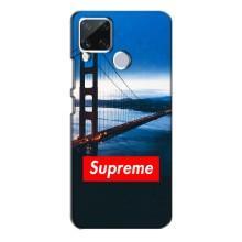 Чехол для Realme C15 с картинкой Supreme (AlphaPrint)
