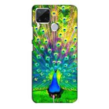 Чохол з пташками на Realme C15 (VPrint) (Яскравий Павлин)
