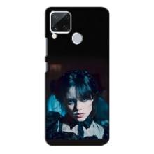 Чохли Венсдей на Realme C15 Уенсдей (AlphaPrint) (погляд Венздей)