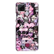 Чехол с кроликом Куроми на Realme C15 – Коллаж Куроми