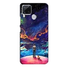 Космічні Чохли для РєалМє С15 (VPrint) (Вид Галактики)