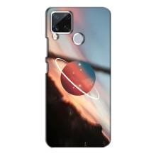 Космічні Чохли для РєалМє С15 (VPrint) (Сатурн)