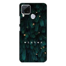 Новогодние, Праздничные Чехлы для Realme C15 - 2024 год (Winter)