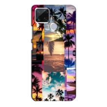 Силіконовий чохол з КАРТИНКАМИ літо для Realme C15 (AlphaPrint) (Літня відпустка)