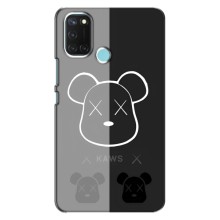 Чехлы для Realme C17 - Bearbrick Louis Vuitton (PREMIUMPrint) (БеарБрик глаза)