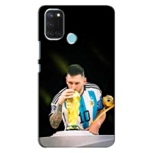 Чехлы для Realme C17 (Leo чемпион) (AlphaPrint) (Кубок Месси)