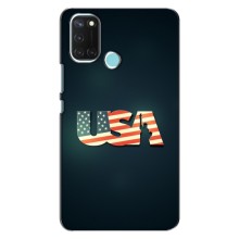 Чохол Прапор USA для Realme C17 (USA)