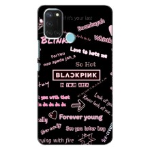 Чехол с музыкальной группой для Realme C17 (BLACKPINK)