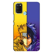 Купить Чехлы на телефон с принтом Anime для Реалми С17 – Naruto Vs Sasuke