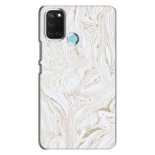 Мраморний чехол на Realme C17 (VPrint) (Білий мрамор)