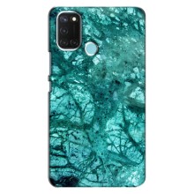Мраморний чехол на Realme C17 (VPrint) (Зелений мрамор)