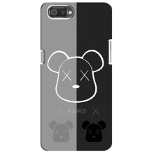 Чехлы для Realme C2 - Bearbrick Louis Vuitton (PREMIUMPrint) (БеарБрик глаза)