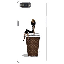 Чохли Луі Вітон для Realme C2 (AlphaPrint - LOUIS VUITTON) (кава LOUIS VUITTON)