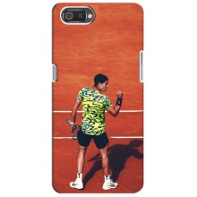 Чехлы с принтом Спортивная тематика для Realme C2 – Алькарас Теннисист
