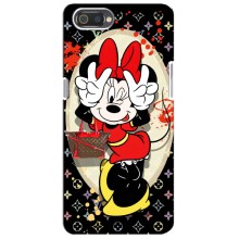 Чехол Disney Mouse Realme C2 (PREMIUMPrint) (Минни peace)