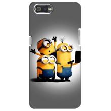 Чехол для Ребёнка на Реалми С2 (VPrint) – Три миньона