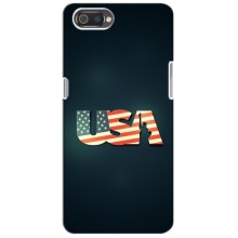 Чохол Прапор USA для Realme C2 – USA