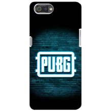 Чеjхол PUBG для РіалМі С2 (AlphaPrint) (Лого PUBG)