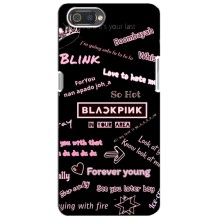 Чехол с музыкальной группой для Realme C2 (BLACKPINK)