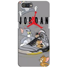 Силиконовый Чехол Nike Air Jordan на Реалми с2 – Air Jordan