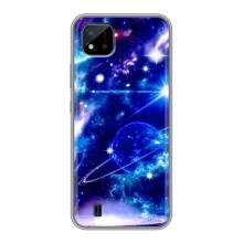 Чохли КОСМОС  на Realme C11 (2021) / C20 (Яскравий космос)