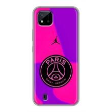 Чехлы PSG для Realme C11 (2021) / C20 (AlphaPrint) (яркий ПСЖ)