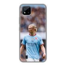 Чехлы с футболистом Ерлинг Холанд для Realme C11 (2021) / C20 (AlphaPrint) (Эрлинг Холанд)