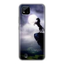 Чохли з зображенням різних тварин на Realme C11 (2021) / C20 (Кінь)