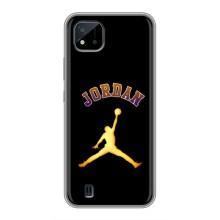 Чехлы для Realme C11 (2021) / C20 - с картинкой JORDAN (AlphaPrint) (Jordan Gold)