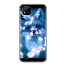 Чехлы с картинкой Лисички для Realme C11 (2021) / C20 (VPrint) (Яркая лисичка)