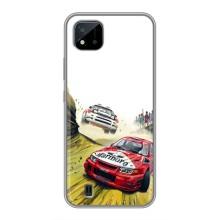 Чехлы с Машинами на Реалми С11 (2021) / С20 (VPrint) (Гоночные Тачки)