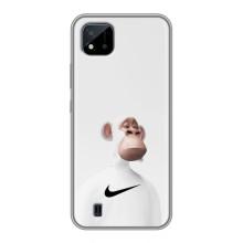 Чехлы с Обезьянами NFT для Realme C11 (2021) / C20 (AlphaPrint) (обезьяна NFT Nike)
